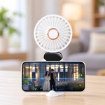 Zhopu BreezeFlex Pro – Ventilador portátil plegable de 5 velocidades