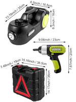 SucceBuy – kit de gato hidráulico eléctrico 12 V de 5 toneladas, 4 en 1