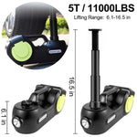 SucceBuy – kit de gato hidráulico eléctrico 12 V de 5 toneladas, 4 en 1