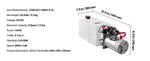 SucceBuy 12 V Double-Acting Hydraulic Power Unit with Tank