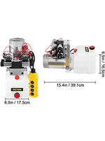 SucceBuy 12 V Double-Acting Hydraulic Power Unit with Tank
