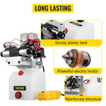 SucceBuy 12 V Double-Acting Hydraulic Power Unit with Tank