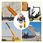SucceBuy 12 V Double-Acting Hydraulic Power Unit with Tank